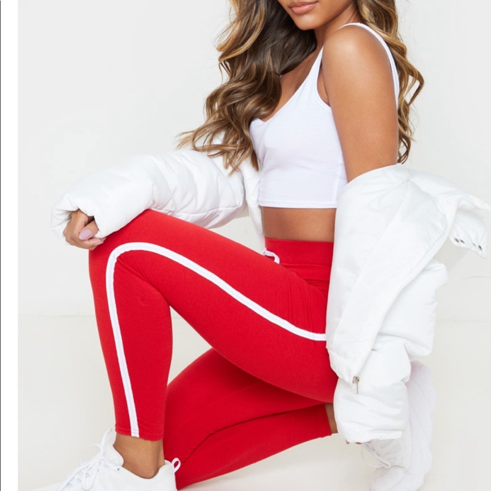 Brand new red leggings